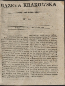 Gazeta Krakowska. R. 1799 Nr 60