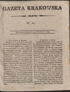 Gazeta Krakowska. R. 1799 Nr 62