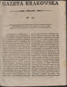Gazeta Krakowska. R. 1799 Nr 84