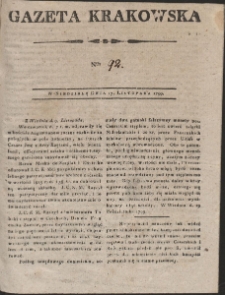 Gazeta Krakowska. R. 1799 Nr 92
