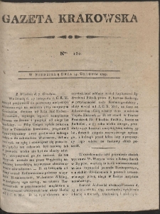 Gazeta Krakowska. R. 1799 Nr 100