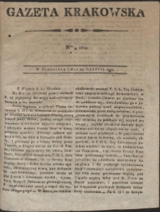 Gazeta Krakowska. R. 1799 Nr 104
