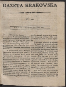 Gazeta Krakowska. R. 1800 Nr 12