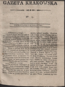 Gazeta Krakowska. R. 1800 Nr 13