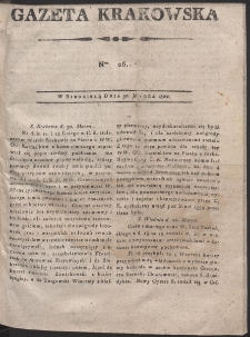 Gazeta Krakowska. R. 1800 Nr 26