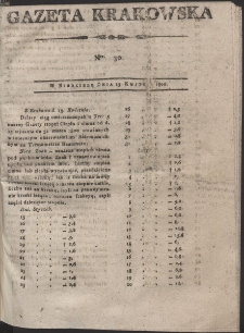 Gazeta Krakowska. R. 1800 Nr 30