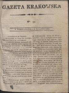 Gazeta Krakowska. R. 1800 Nr 34