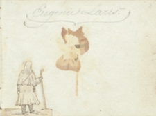 [Sztambuch Eugenii z Lariss&oacute;w Januszkiewiczowej, zawierający wpisy, rysunki i wycinanki r&oacute;żnych os&oacute;b]