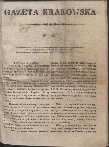Gazeta Krakowska. R. 1800 Nr 38