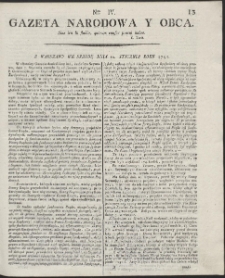 Gazeta Narodowa Y Obca. R. 1791 Nr 4