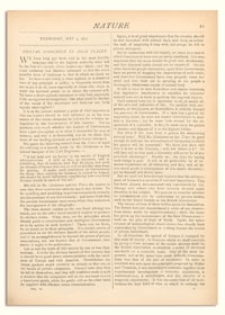 Nature : a Weekly Illustrated Journal of Science. Volume 6, 1872 May 9, [No. 132]