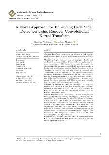 A Novel Approach for Enhancing Code Smell Detection Using Random Convolutional Kernel Transform