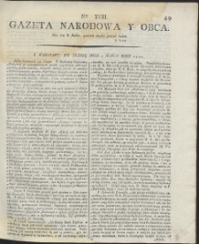 Gazeta Narodowa Y Obca. R. 1791 Nr 18