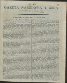 Gazeta Narodowa Y Obca. R. 1791 Nr 21