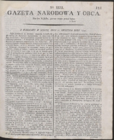 Gazeta Narodowa Y Obca. R. 1791 Nr 31