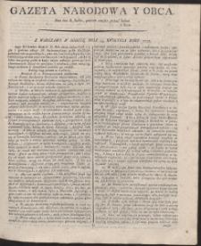 Gazeta Narodowa Y Obca. R. 1791 Nr 33
