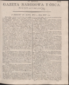 Gazeta Narodowa Y Obca. R. 1791 Nr 38