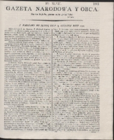 Gazeta Narodowa Y Obca. R. 1791 Nr 48