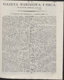 Gazeta Narodowa Y Obca. R. 1791 Nr 50