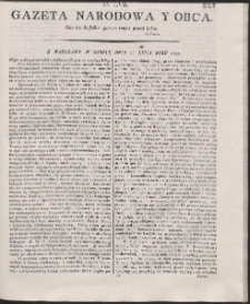 Gazeta Narodowa Y Obca. R. 1791 Nr 57