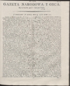Gazeta Narodowa Y Obca. R. 1791 Nr 61