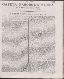 Gazeta Narodowa Y Obca. R. 1791 Nr 63