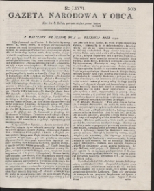 Gazeta Narodowa Y Obca. R. 1791 Nr 76