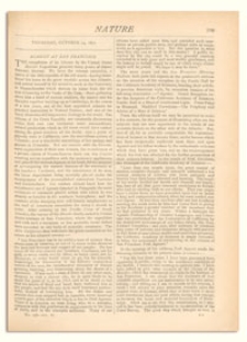 Nature : a Weekly Illustrated Journal of Science. Volume 6, 1872 October 24, [No. 156]