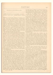 Nature : a Weekly Illustrated Journal of Science. Volume 7, 1872 December 26, [No. 165]