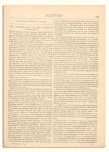 Nature : a Weekly Illustrated Journal of Science. Volume 7, 1873 February 20, [No. 173]