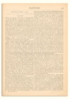 Nature : a Weekly Illustrated Journal of Science. Volume 7, 1873 April 10, [No. 180]