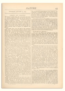 Nature : a Weekly Illustrated Journal of Science. Volume 9, 1874 January 22, [No. 221]