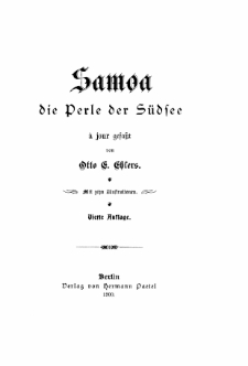 Samoa, die Perle der Südsee