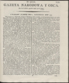 Gazeta Narodowa Y Obca. R. 1791 Nr 81