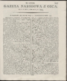 Gazeta Narodowa Y Obca. R. 1791 Nr 82