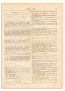 Nature : a Weekly Illustrated Journal of Science. Volume 10, 1874 June 4, [No. 240]