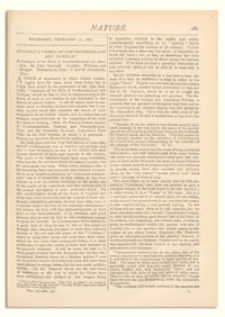 Nature : a Weekly Illustrated Journal of Science. Volume 11, 1875 February 11, [No. 276]