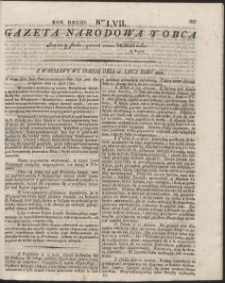 Gazeta Narodowa Y Obca. R. 1792 Nr 57