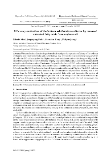 Efficiency evaluation of the bottom ash flotation collector by removed saturated fatty acids from soybean oil