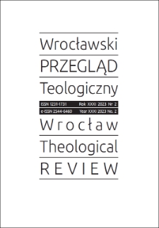 Wrocławski Przegląd Teologiczny. R. 31 (2023), nr 2