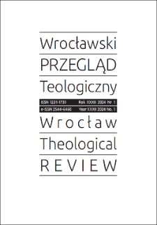 Wrocławski Przegląd Teologiczny. R. 32 (2024), nr 1