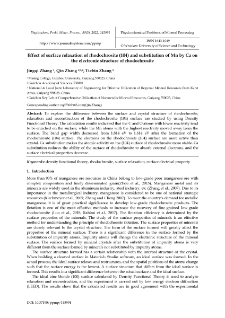 Effect of surface relaxation of rhodochrosite (104) and substitution of Mn by Ca on the electronic structure of rhodochrosite