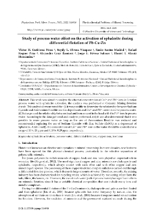 Study of process water effect on the activation of sphalerite during differential flotation of Pb-Cu-Zn