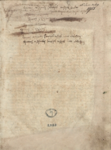 [Kazanie polskie z XV wieku bezimiennego kaznodziei spisane przy inkunabule z roku 1485]