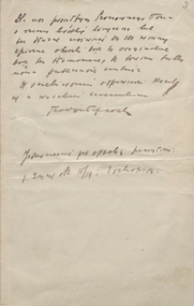 [Korespondencja Jana Kasprowicza. Listy od różnych osób i instytucji z lat 1885-1918. Lit. P-Ż]