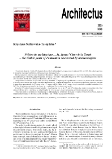 Written in architecture&hellip; St. James&rsquo; Church in Toruń - the Gothic pearl of Pomerania discovered by archaeologists