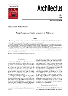 Landed estates and noble residences in Wojciesz&oacute;w