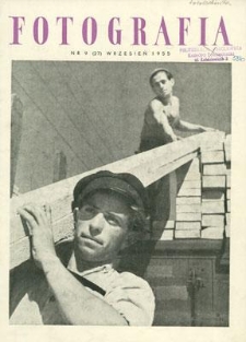 Fotografia, wrzesień 1955, nr 9 (27)