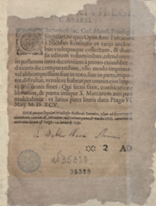 Continuatio operis collectanei Epistolarum Turcicarum Liber VI, VII et VIII in quo extant literae SS. Pontificum [...] de rebus Turcicis [...]. [T. 2-3]