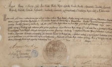 August II, król polski, nakazuje dowódcom oddziałów wojskowych w województwie ruskim, aby w ekonomii Samborskiej jako dobrach stołowych nie nakładali żadnych ciężarów